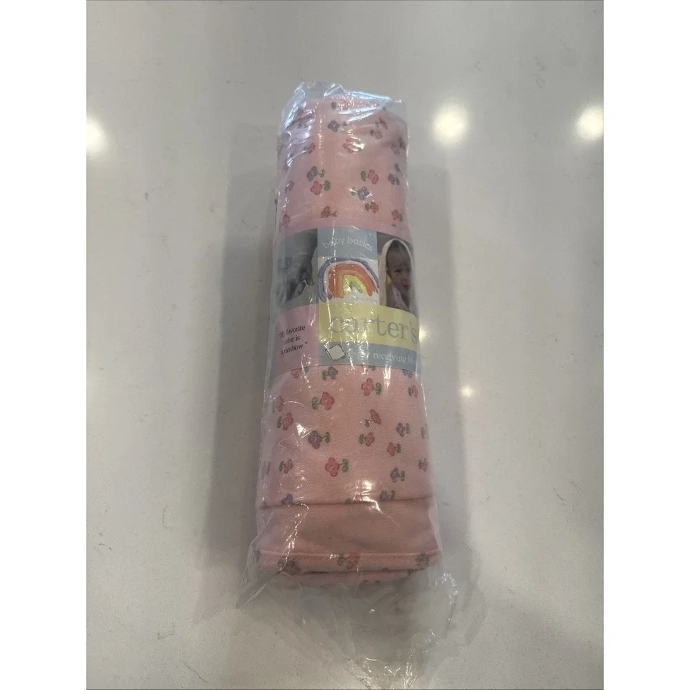 New in Package Carters 2ply‎ receiving blanket Pink